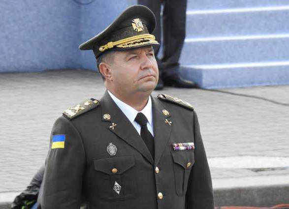 Министр обороны Полторак ушел в отставку