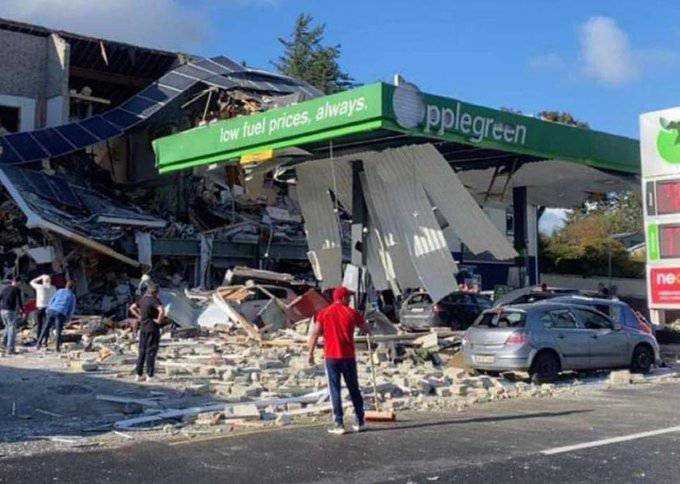 Вибух на АЗС в Ірландії: пошкоджено навколишню будівлю, є загиблі
