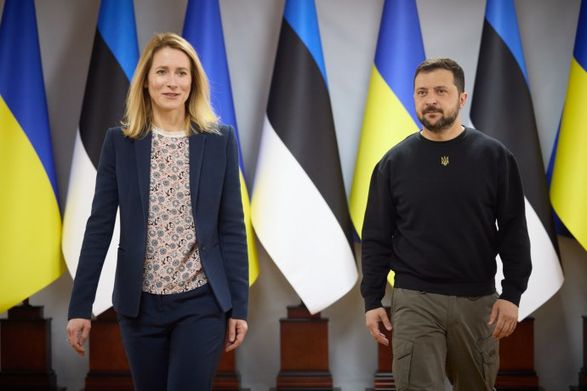 Украина нужна в НАТО и ЕС для мира: Зеленский и премьер Эстонии подписали декларацию