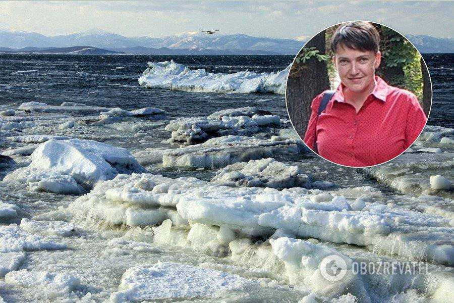 Надежда Савченко и Северный Ледовитый океан: психолог раскрыла смысл красного платья