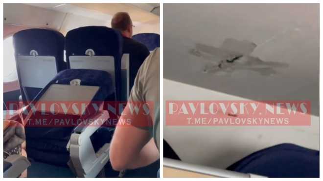 Зламані стільці й дірки в стелі: пасажир рейсу Одеса – Київ показав умови на борту