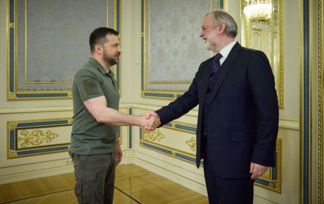 Зеленский встретился с советником премьера Британии по нацбезопасности: что известно