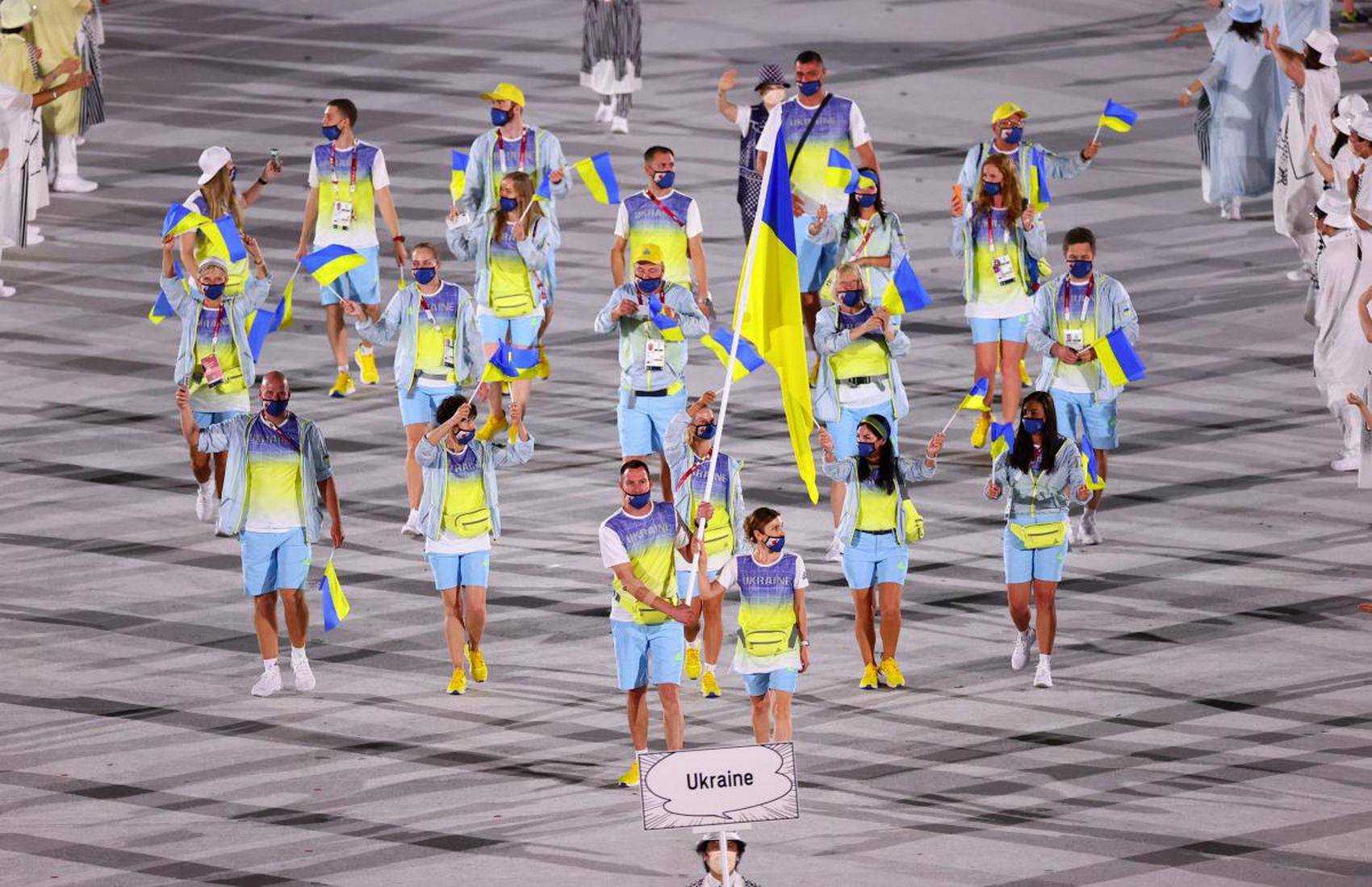 На відкритті Олімпіади України проілюстрували зруйнованим 4-м блоком ЧАЕС