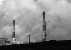 В Кривом Роге деятельность частного промышленного предприятия вызвала загрязнение воздуха