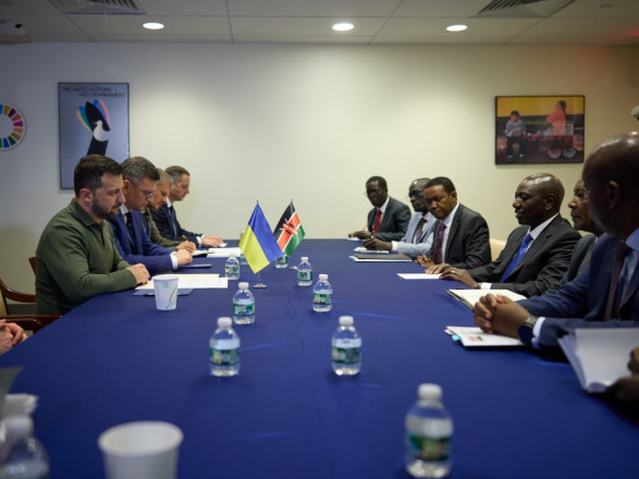 Зерновые хабы и сотрудничество в сфере безопасности: Зеленский встретился с президентом Кении