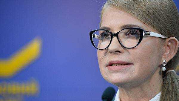 Кандидат в президенты Юлия Тимошенко отвергла идею возможной коалиции с Бойко