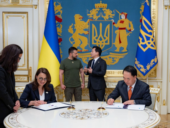 Украина и Корея заключили соглашение о кредитах на льготных условиях - ОП