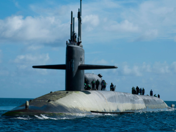 Атомная подводная лодка США прибыла на Ближний Восток