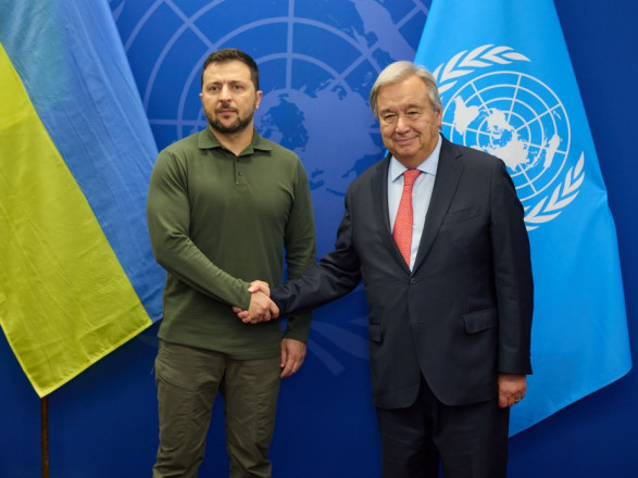 Зеленский встретился с Генсеком ООН: обсудили возобновление зерновой сделки