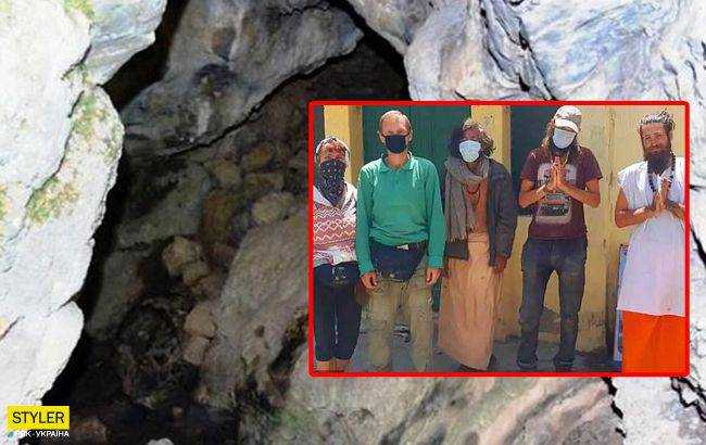 Украинец с группой туристов оказался в пещере Индии на карантине: застряли на месяц