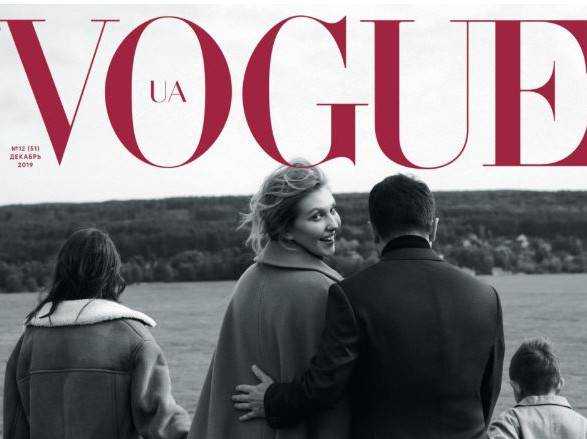 Елена Зеленская украсила обложку декабрьского выпуска Vogue