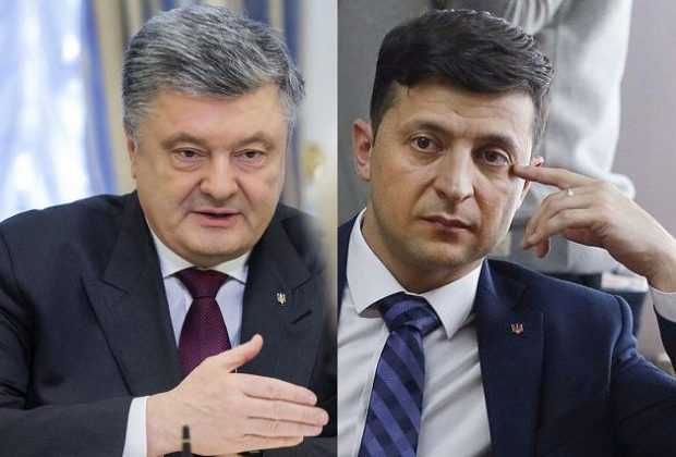 Кандидаты в президенты Порошенко и Зеленский за неделю потратили на агитацию 147 млн