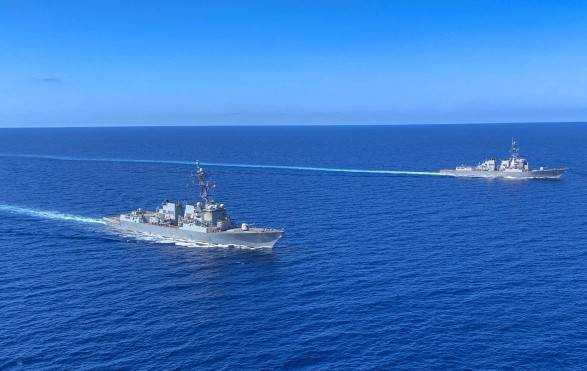 В акватории Черного и Азовского морей находятся два корабля с суммарным залпом 16 ракет "Калибр"