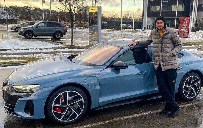Воротар збірної України та київського "Динамо" Георгій Бущан купив найшвидший електричний Audi