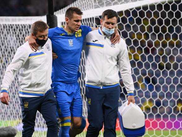 У київському "Динамо" оголосили термін відновлення Бесєдіна після травми у матчі Євро-2020