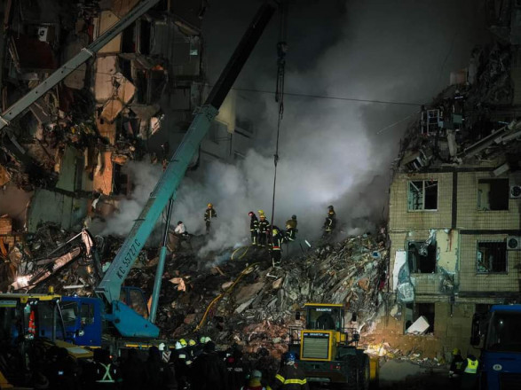 Ракетный удар по многоэтажке в Днепре: пропавшими без вести остаются 11 человек