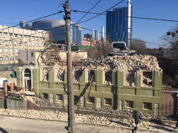 В Киеве снесли историческое здание: открыто уголовное производство