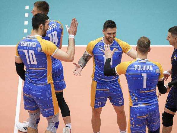 Збірна України виграла усі матчі групового етапу Золотої Євроліги з волейболу серед чоловіків