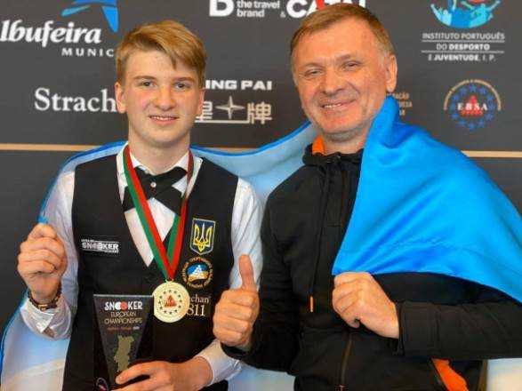 Первый в истории: Украинец стал чемпионом Европы по снукеру