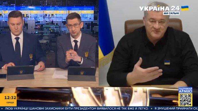 В ефірі "Україна 24" показали фейкове повідомлення Зеленського про "капітуляцію", президент його спростував