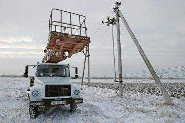 Негода в Україні знеструмила 63 населені пункти у трьох областях