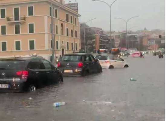 Рим затопило внаслідок сильного шторму