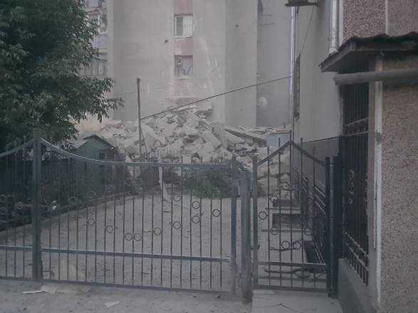 В Молдове рухнула часть многоэтажки