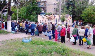 Полностью прекращена подача воды в Донецке – горсовет