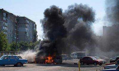 В крайне критической ситуации Луганск, 16-ый день город без света, воды и связи