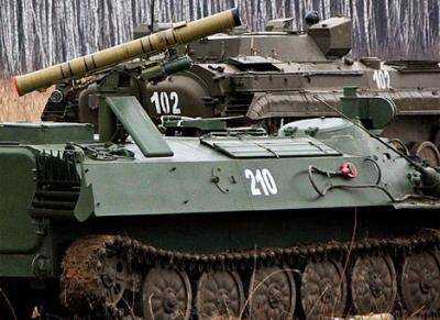 На границе с Украиной Россия сосредоточила около 100 единиц военной техники - СНБО