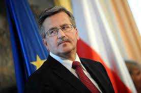 Президент Польши Бронислав Коморовский надеется на прекращение кровопролития на востоке Украины