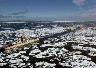Российская Федерация создает военно-морскую базу в Арктике - СМИ