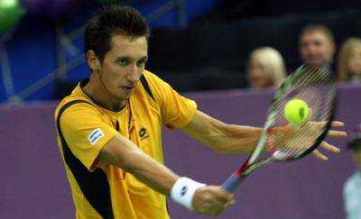 Украинский теннисист Сергей Стаховский проиграл на старте турнира в Метце