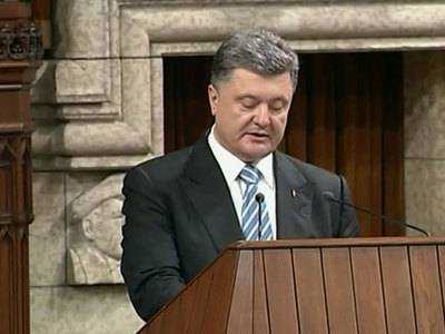 Сегодня в Вашингтоне Порошенко призвал США не оставлять Украину в одиночестве в нынешней ситуации