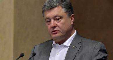 Президент Украины Петр Порошенко уверяет, что Россия ему не угрожала