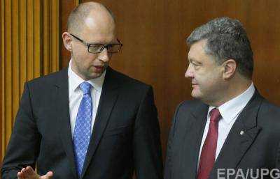 Сегодня Порошенко и Яценюк встретятся с представителями Европейской бизнес-ассоциации  и Американской торговой палаты