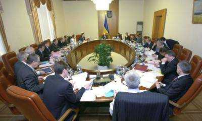 Сегодня состоится заседание правительства Украины