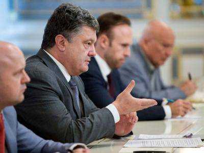 Глава Украины проводит совещание с руководителями силовых ведомств