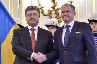 Словакия поможет Украине с реформами – Порошенко