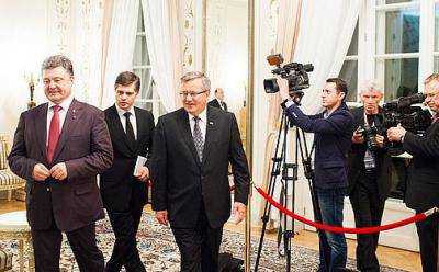 Президенты Порошенко и Коморовский наработали общие согласованные шаги до конца года