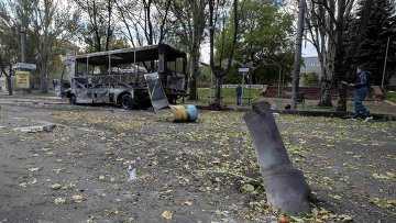 В Донецке погиб один мирный житель и восемь получили ранение в результате обстрелов на выходных - горсовет