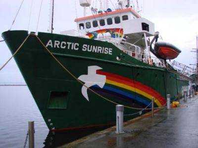 Ледоколу Arctic Sunrise грозит штраф в 300 тыс. евро