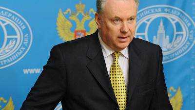 МИД РФ Александр Лукашевич заявил, что вопрос о гарантиях невступления Украины в НАТО станет в случае решения об изменении ее внеблокового статуса