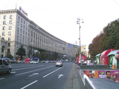 В столице перекроют движение транспорта на Крещатике и Майдане Незалежности