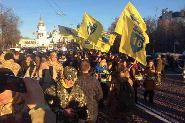 В Киеве Самооборона прошла Маршем Достоинства (фото)