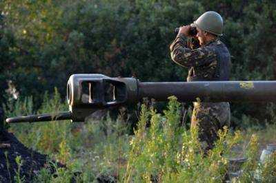 Пресс-центр АТО: Военные Госспецтрансслужбы под Дебальцево укрепляют позиции ВСУ