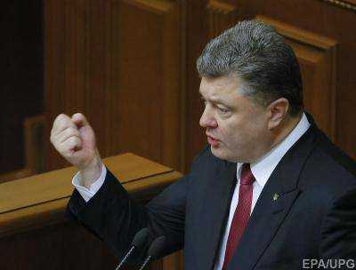 Порошенко: Боевики в подвалах держат более 600 украинских военнослужащих и граждан, среди них есть женщины и дети