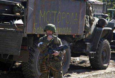 В районе Новоазовска боевики наткнулись на собственные минные заграждения