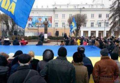 В Виннице милиция задержала одного из участников протестных событий под облсоветом - ВО "Свобода"