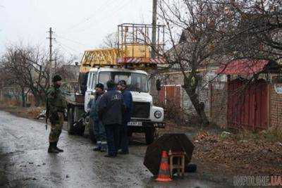 В Донецкой области боевики обстреляли бригады ремонтников газоснабжения